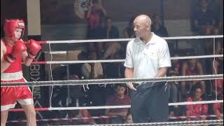 Diaan van Schalkwyk First round KO well done (boxing) 
