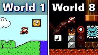 Mario 3 but the difficulty curve is INSANE