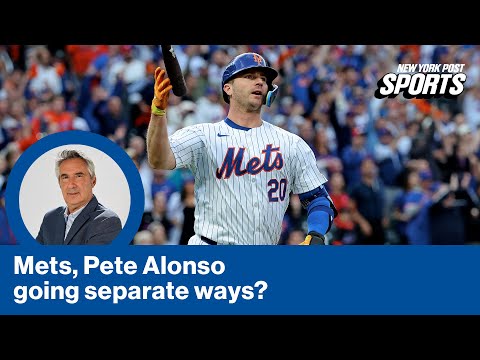 Mets think Pete Alonso is a goner as they begin Plan B