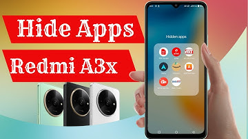 Redmi A3x me app hide kaise kare | how to hide apps in Redmi A3x | Redmi A3x app hide setting