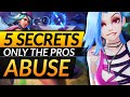 5 Challenger SECRETS that You MUST USE - Tips for EVERY Role/Champion - LoL Pro Macro Guide