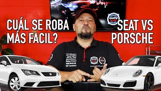 4 Formas de Robar un Coche y 5 formas de evitar el robo. Seat vs Porsche