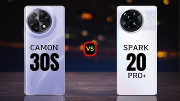 Tecno Camon 30s vs Tecno Spark 20 Pro Plus