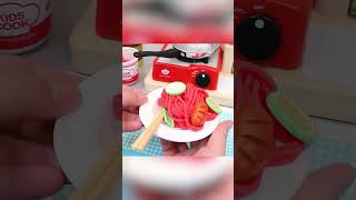 Satisfying with Unboxing Play Doh Cooking Spaghetti Toys 장난감 플레이도우 스파게티 만들기 놀이 ASMR #shorts