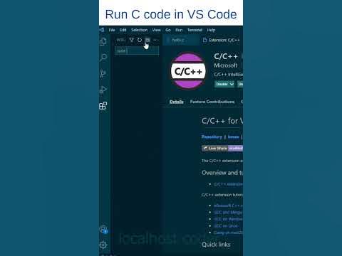Run C Code in VS Code. - YouTube