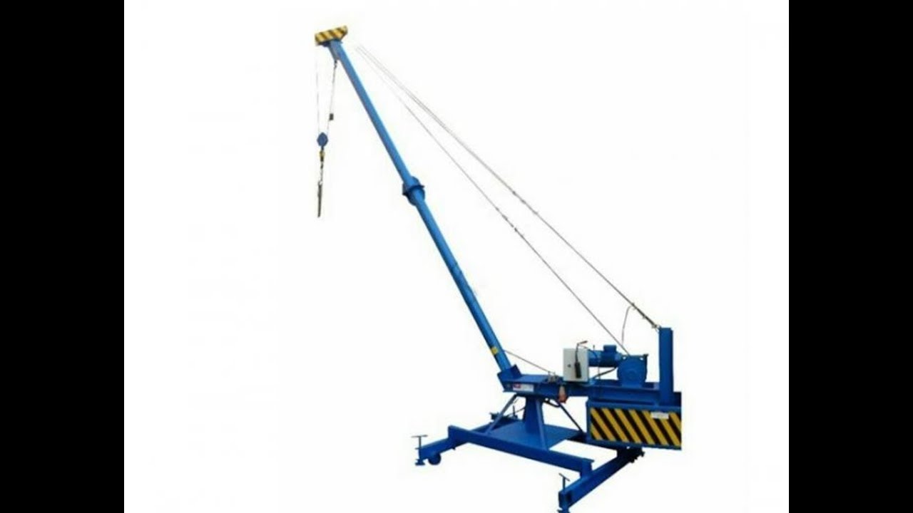 Постройка крана типа \"Пионер\" - YouTube