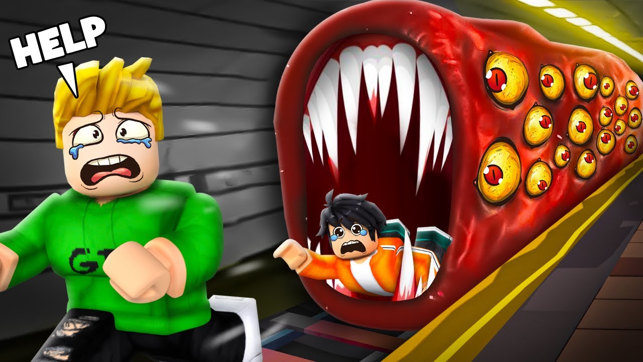 We Find The Horror Train In Roblox !!!😰