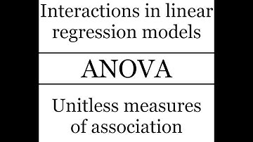 Regression interactions: ANOVA -- Part 6: Unitless measures of association (effect sizes)