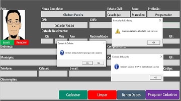 Como criar um registro no Excel sem o formulário #Aula 11(Com  Imagem)