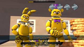 Waffles Song In Vs FNaF 3 FNF Mod