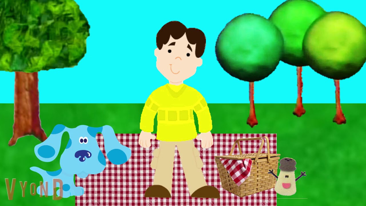 blue's clues: healthy snack picnic: part 5 - YouTube