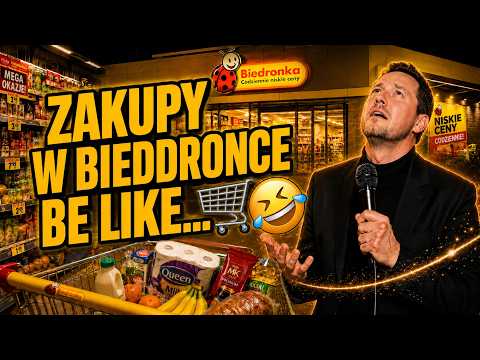 Rafał Pacześ - ZAKUPY W BIEDRONCE BE LIKE.....🛒🤣