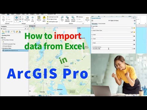 How to Import Excel Data into ArcGIS Pro | XY Table to Point Tutorial
