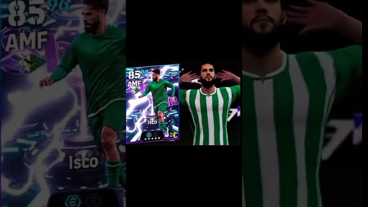 Isco best training 103 rating in efootball 2026