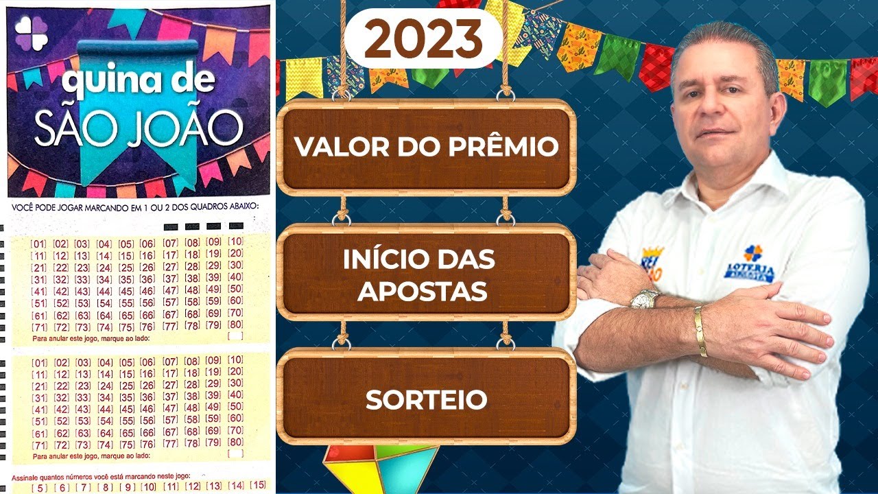 Quina de São João 2023  O que é? APRENDA como jogar!