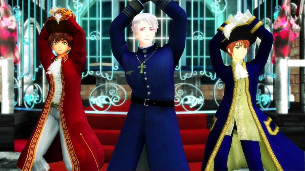 【APヘタリアMMD】海軍普.争奪Lamb. byアルマダ海賊（改変）