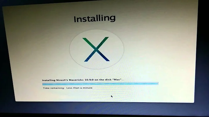 Install Mac OS X Mavericks 10.9 on Windows PC with Niresh