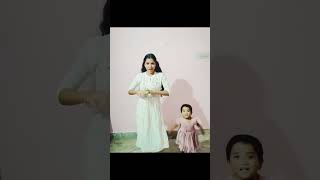 folk dance with my daughter😊💃do subscribe fds#ytshorts #folksong #trending #trendingshorts #vairal
