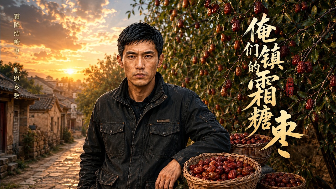 【高清全集】《俺们镇的霜糖枣》 #AI #泡芙 #热门短剧 #drama #爽剧 poster