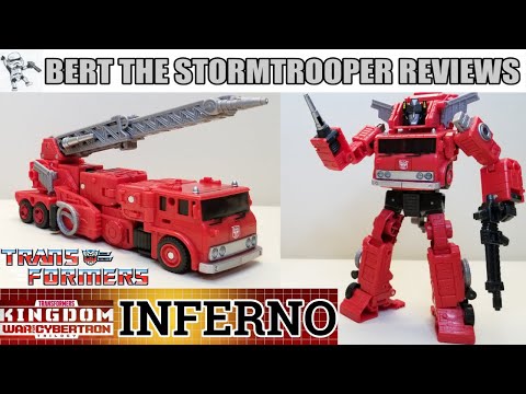 Kingdom INFERNO! Transformers War for Cybertron REVIEW! Bert