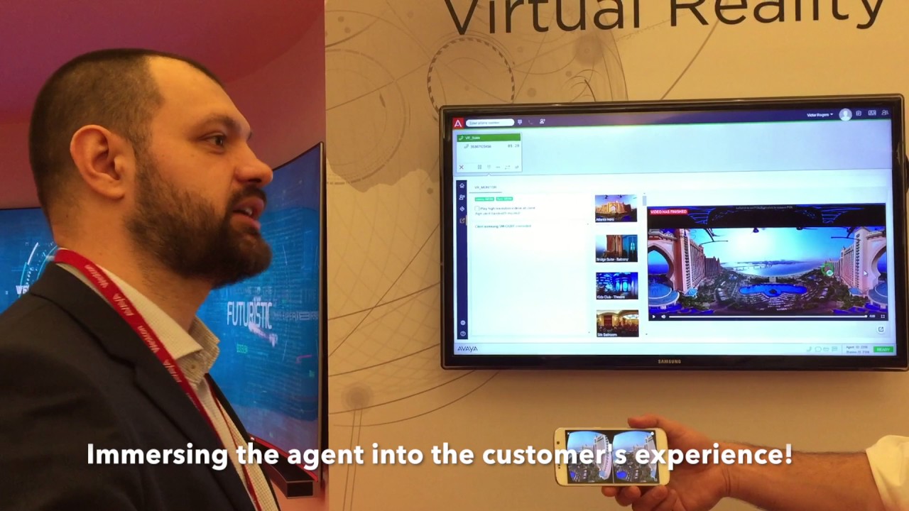 Avaya Engage 2016 in Dubai: Oceana and EXP360 - Immersive Customer Experience