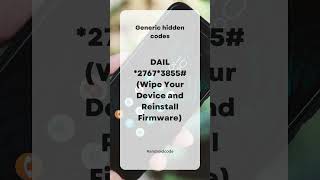 Android Dial Code - Wipe Your Android Device and Reinstall Firmware screenshot 4