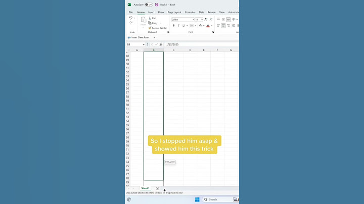 How to create a series with a start and end date. #excel #sheets