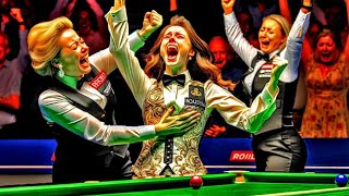 Most RIDICULOUS Moments In Women Snooker..