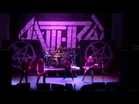 Anthrax debut NEW song live in Columbus, OH