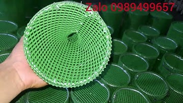 Lộp Chuyên Đặt Tôm Tép Cá Bóng Dừa Bằng Lưới Nhựa Giá Rẻ