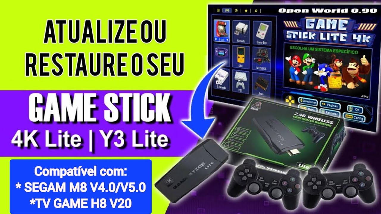 Carte SD 64GO - Game Stick™ - Téléchargement Gratuit