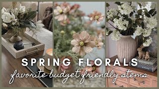 Spring Florals | favorite budget friendly stems