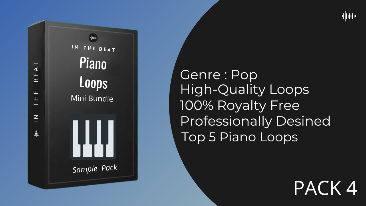 Free Piano Loops (Pack 4) | Free Download | 100% Royalty-Free | Piano Kit 2022