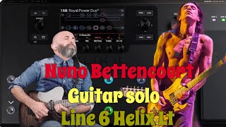 EXTREME “rock a bye bye” guitar solo Nuno Bettencourt cover #nunbettencourt #line6 #helixlt #charvel