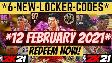 NBA 2K21 Locker Codes | Locker Codes 2K21 | 6 My Team Locker Codes| 2K21 Locker Codes | Next Gen