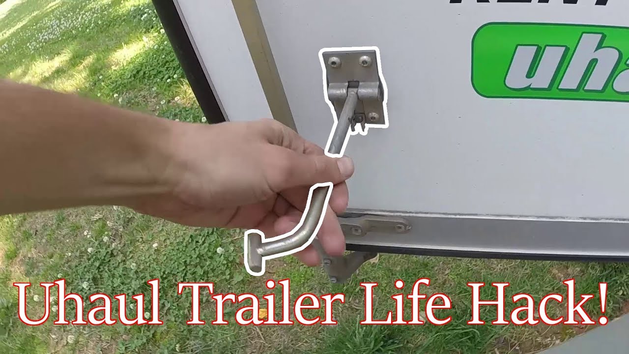 Fast Tip 1 Uhaul Trailer Doors YouTube