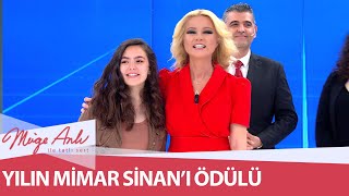 Müge Anlıya Yılın Mimar Sinanı Ödülü - Müge Anlı Ile Tatlı Sert 27 Mayıs 2022