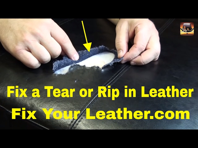 Leather Tear Repair Large In