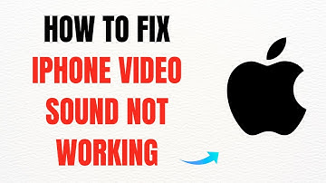 How to Fix iPhone Video Sound Not Working – Full Guide
