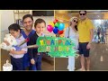 Fahad mirza birt.ay celebration with wife and kids  fahad mirza birt.ay  fahad mirza