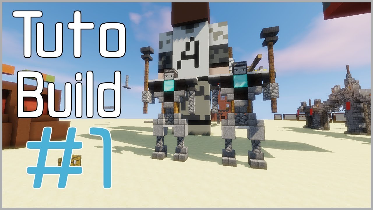 Tuto #1 - Statue de Guerrier - BUILD Tutorial Minecraft - YouTube