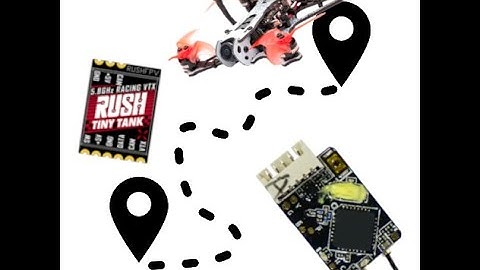 EMAX TinyHawk 2 Freestyle | Range test | Modification: Eush Tank Nano VTX & FrSky R-XSR