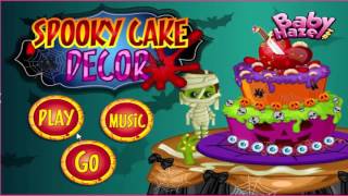 Spooky Cake Decor - Girl Games - Kids Games screenshot 1
