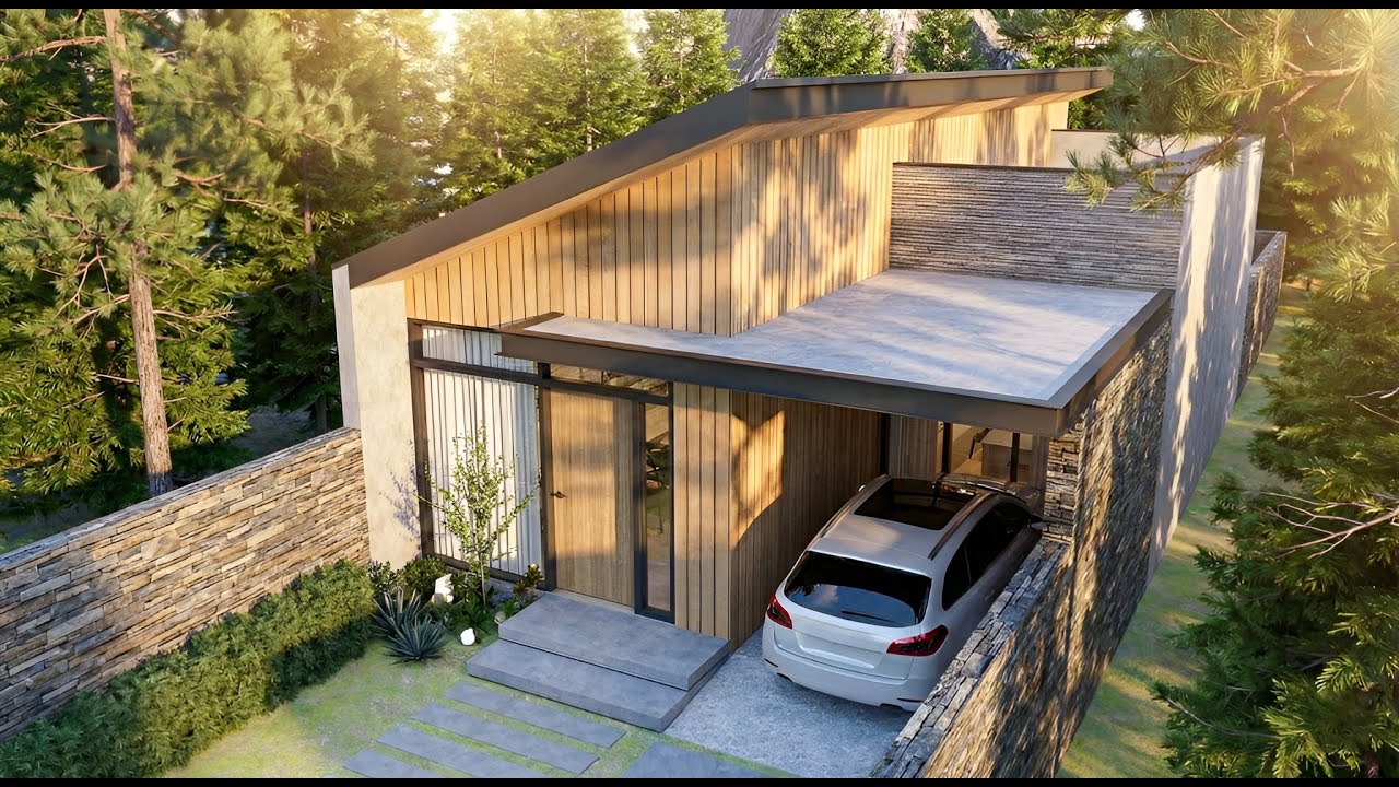 Modern Minimalist Perfection A 3 Bedroom Small House for Tiny Lots