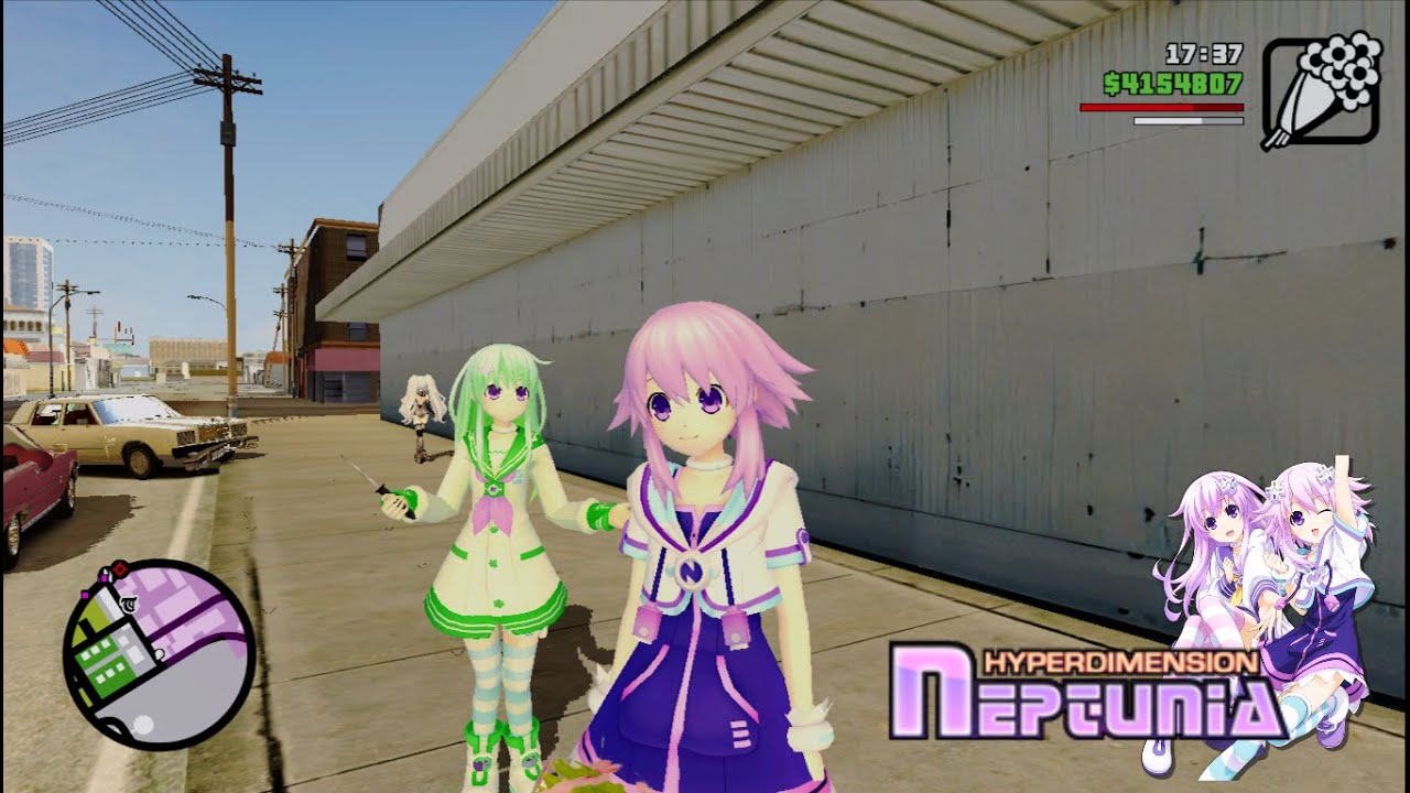 Mods Neptunia Gta SA Dan Cara Pemasangannya