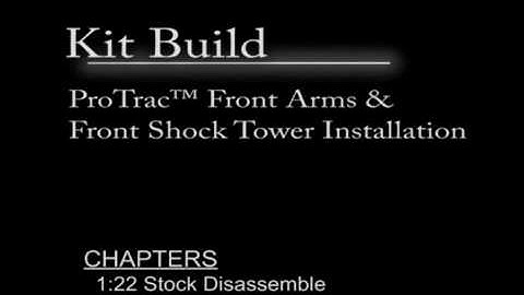 How to Install Pro-line ProTrac Suspension - Part 1
