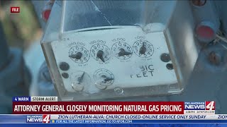 Attorney General closely monitoring natural gas pricing