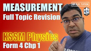 Measurement / KSSM Physics Form 4 Chapter 1 / Mr Ruel Revision Lesson