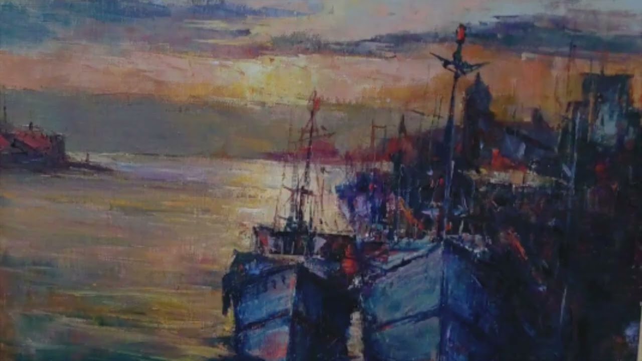 Painting the Light and Sea of the North] Masayuki Takahashi