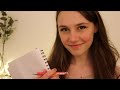 Asmr  relaxing sketching  drawing you random objects sketchbook flip through